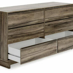 Signature Design By Ashley® Shallifer - Brown - Six Drawer Dresser