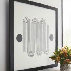 Ashley Furniture Jaegar - Black/white - Wall Art Accessories