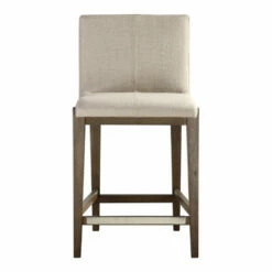 Uttermost Klemens Linen Counter Stool Stools