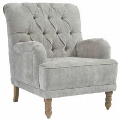 Ashley Furniture Dinara - Dove Gray - Accent Chair