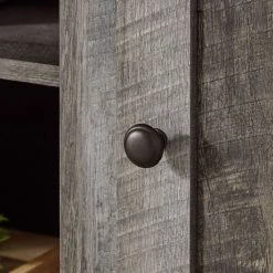 Ashley Furniture Wynnlow - Crossbuck - LG TV Stand W/Fireplace Option