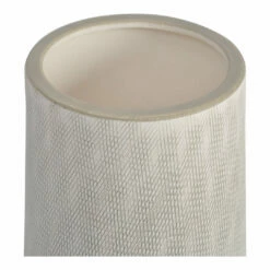 Moe's Home Collection Woodgrain Planter 7.5in Grey Accessories