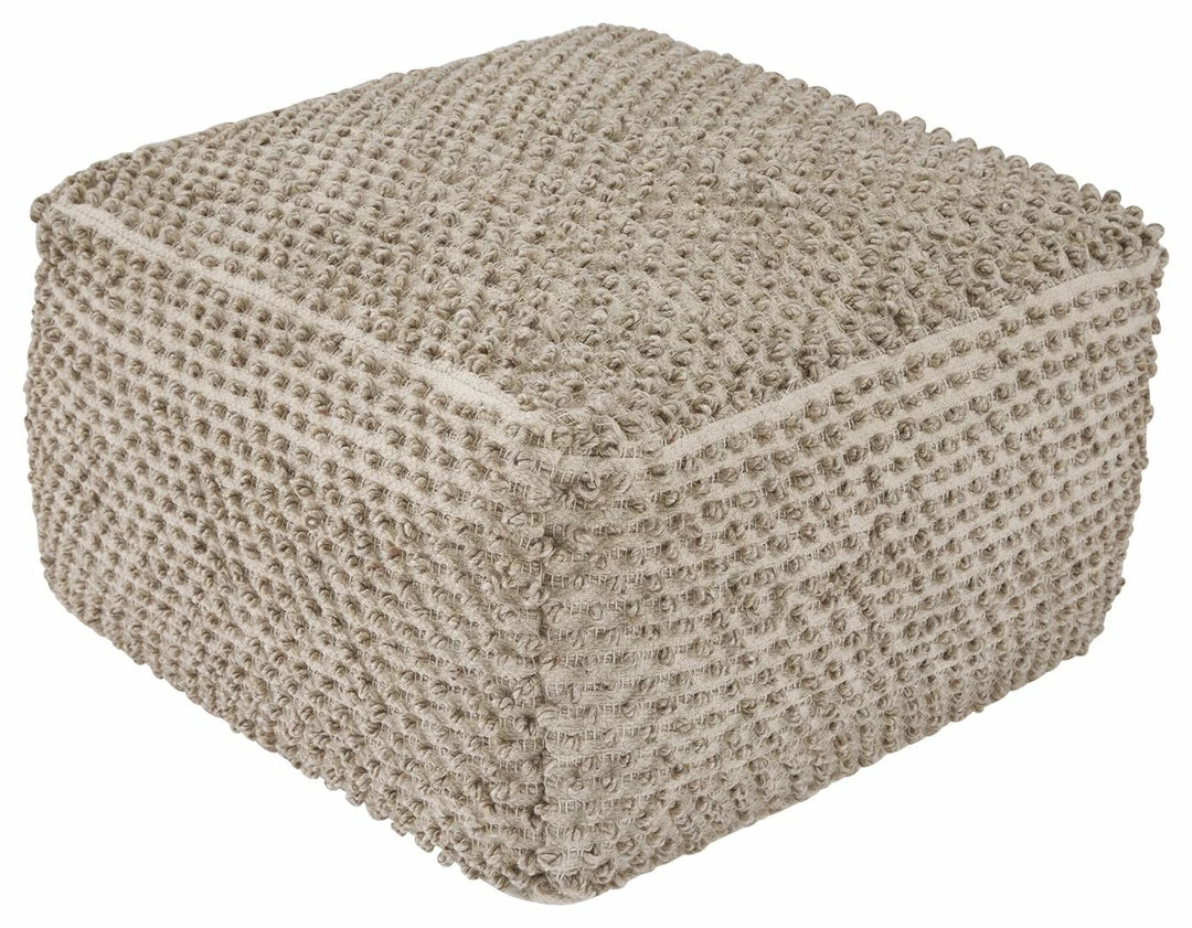 Best deal ⌛ Ashley Furniture Accessories Hedy - Natural/beige - Pouf 🤩 3 Ashley Furniture Accessories Hedy - Natural/beige - Pouf