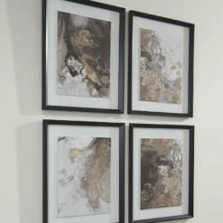 Ashley Furniture Accessories Hallwood - Light Brown - Wall Art Set (4/cn)