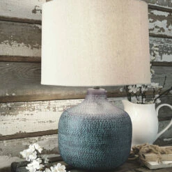 New 🤩 Ashley Furniture Malthace - Patina - Metal Table Lamp (1/cn) Accessories 👍 9 Ashley Furniture Malthace - Patina - Metal Table Lamp (1/cn) Accessories