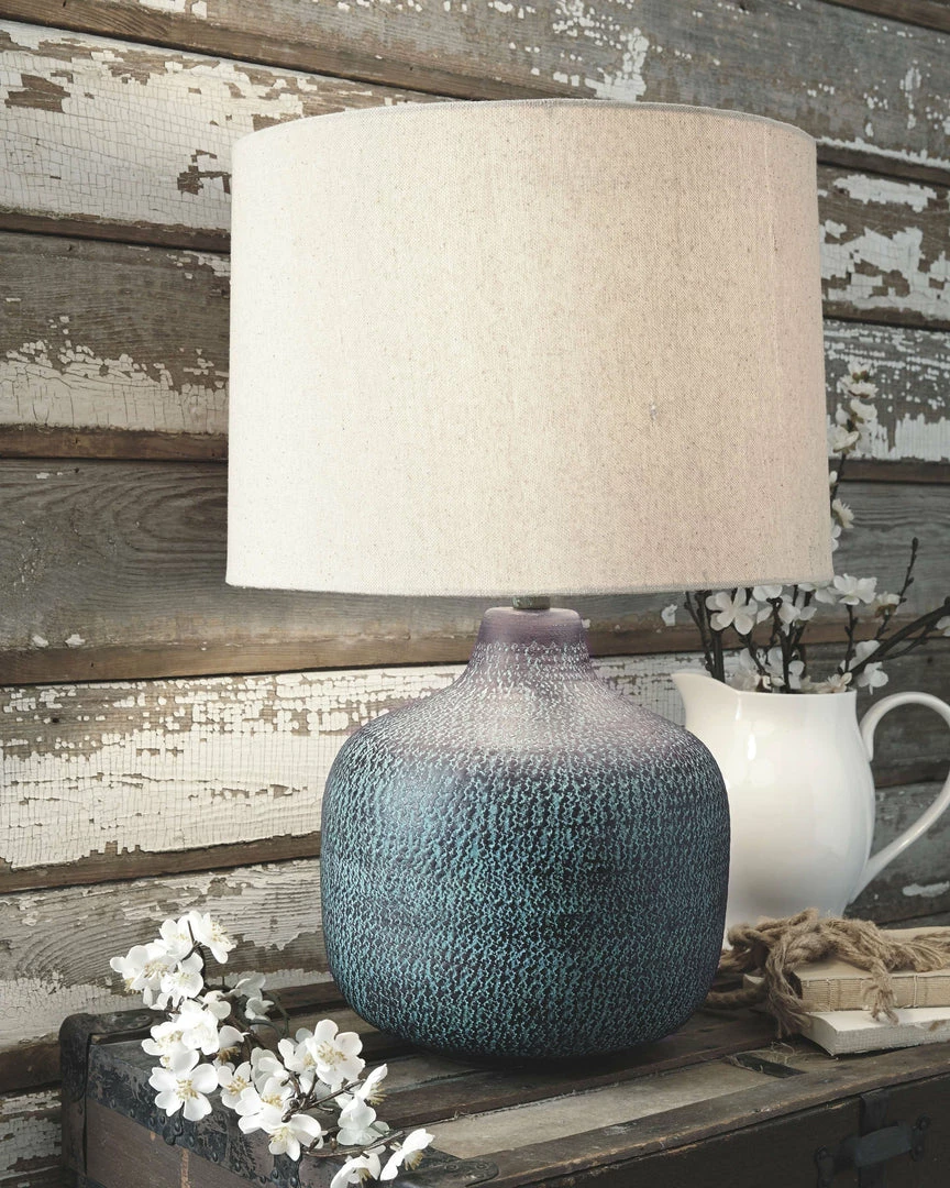 New 🤩 Ashley Furniture Malthace - Patina - Metal Table Lamp (1/cn) Accessories 👍 6 Ashley Furniture Malthace - Patina - Metal Table Lamp (1/cn) Accessories